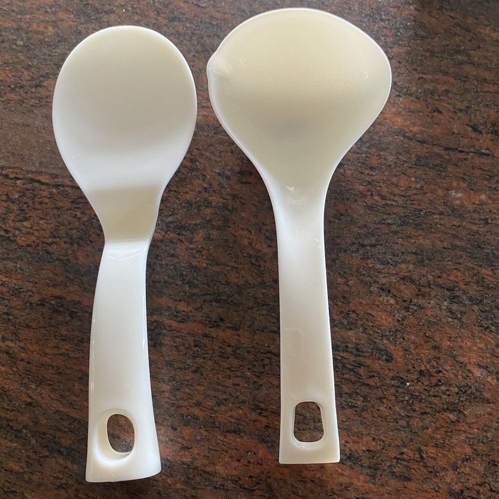 GENUINE OEM Instant Pot Rice Paddle Scraper Rice Cooker Spoon Utensils Set Of 2